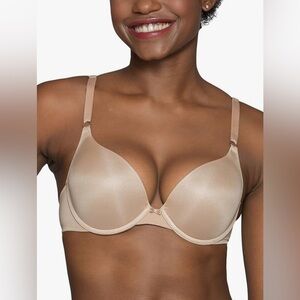 Vanity Fair Push Up Underwire Ego Boost Bra Beige Women’s Size 36A